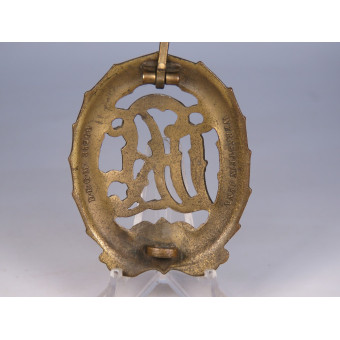 DRL sports badge in bronze, Wernstein Jena. Espenlaub militaria