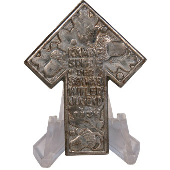 Kampfpiele der Schwäb Hitlerjugend 1938 badge. Espenlaub militaria