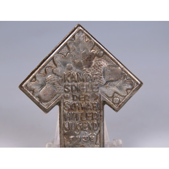 Kampfpiele der Schwäb Hitlerjugend 1938 badge. Espenlaub militaria