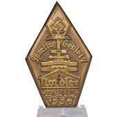 Sporttag Gebiet Nordsee participant badge, Jadestadt 1936