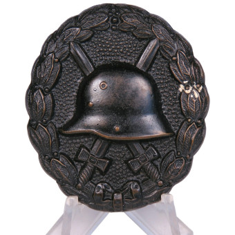 Verwundetenabzeichen 1918 badge, black grade. Espenlaub militaria