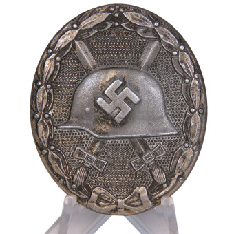 Verwundetenabzeichen 1939 badge, silver grade, PKZ 65