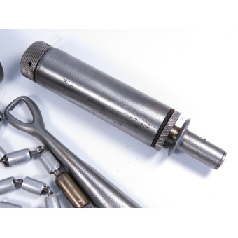 Немецкий пенал для чистки личного оружия, с клеймом Waffenamt. Espenlaub militaria