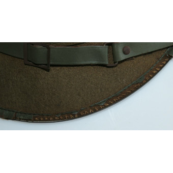 German tropical felt helmet with zinc emblems, 1942. Espenlaub militaria
