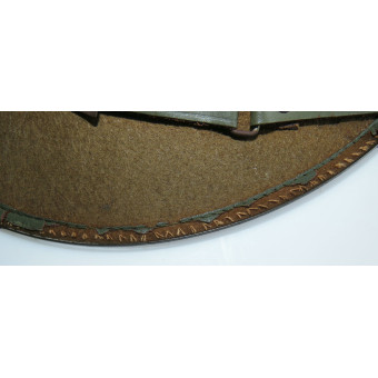 German tropical felt helmet with zinc emblems, 1942. Espenlaub militaria