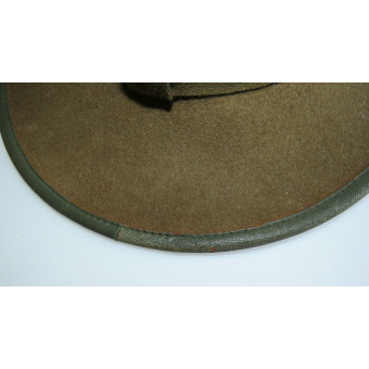 German tropical felt helmet with zinc emblems, 1942. Espenlaub militaria