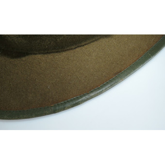 German tropical felt helmet with zinc emblems, 1942. Espenlaub militaria