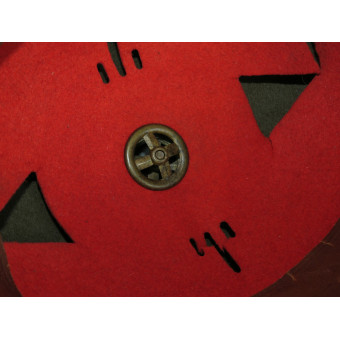 German tropical felt helmet with zinc emblems, 1942. Espenlaub militaria