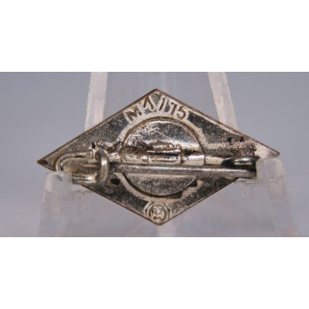 NSTDB badge, enamel, RZM M1/75. Espenlaub militaria