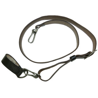 Портупея для формирований NSDAP, тёмно-коричневая кожа. Espenlaub militaria