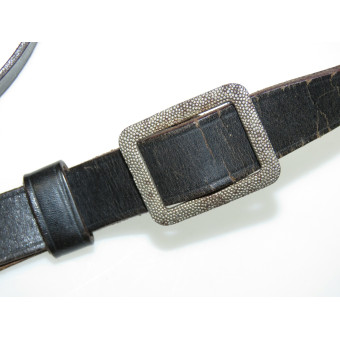 Портупея для формирований NSDAP, тёмно-коричневая кожа. Espenlaub militaria