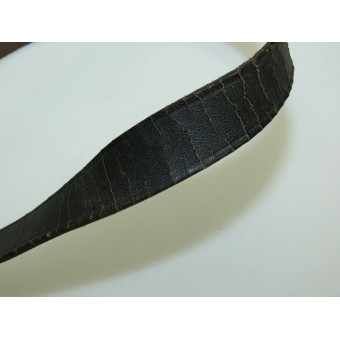 Портупея для формирований NSDAP, тёмно-коричневая кожа. Espenlaub militaria