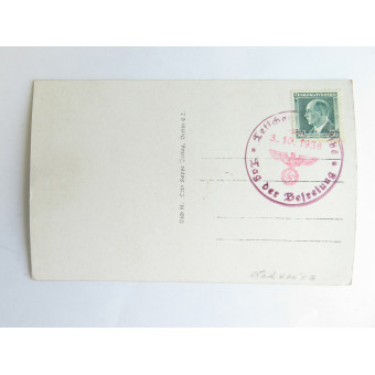 Почтовая открытка с фотографией Гитлера. Espenlaub militaria