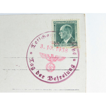 Почтовая открытка с фотографией Гитлера. Espenlaub militaria