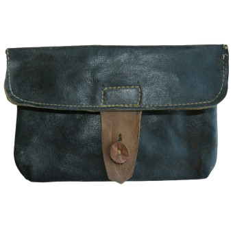 Подсумок обр. 1941 к винтовке Мосина, кожаный. Espenlaub militaria