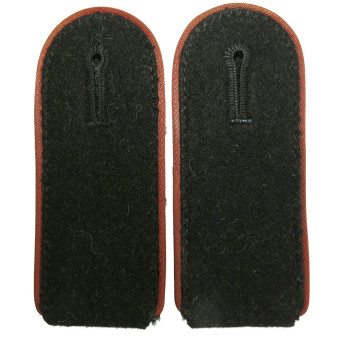 Погоны охраны концлагерей рейха обр. 1942, шоколадно-коричневая выпушка. Espenlaub militaria