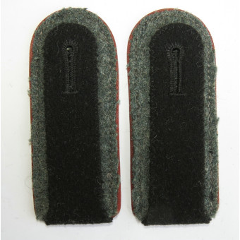 Погоны охраны концлагерей рейха обр. 1942, шоколадно-коричневая выпушка. Espenlaub militaria