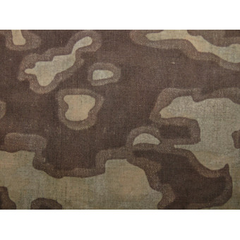 Waffen-SS camouflage cloth fragment, Rauchtarn pattern. Espenlaub militaria