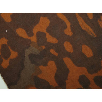 Фрагмент ткани Waffen-SS Platanenmuster, ранний односторонний вариант. Espenlaub militaria