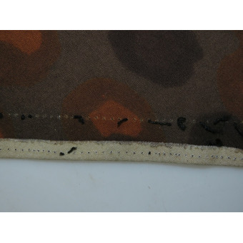 Фрагмент ткани Waffen-SS Platanenmuster, ранний односторонний вариант. Espenlaub militaria