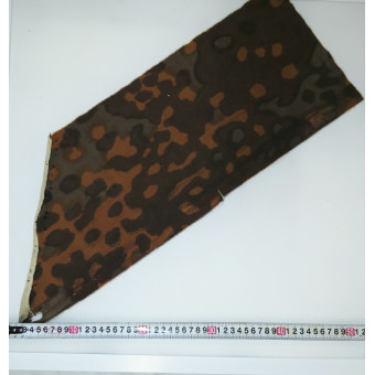 Фрагмент ткани Waffen-SS Platanenmuster, ранний односторонний вариант. Espenlaub militaria
