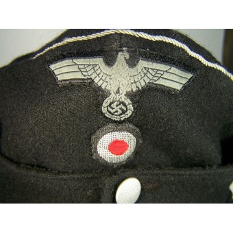 Cappello M 43 reparti corazzati ufficiale enormi dimensioni - 61, personalizzato per Eckardt.. Espenlaub militaria