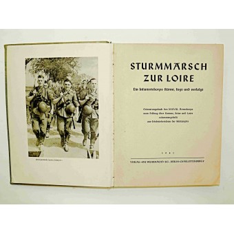 Assault march to the Loire - German infantry in combat in France. Espenlaub militaria