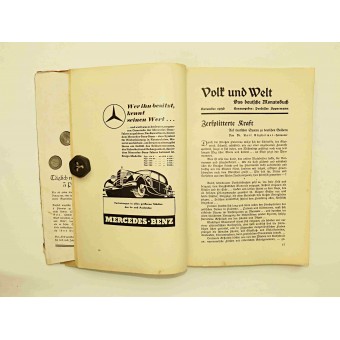 Almanaque: People and World 1936 año. Espenlaub militaria