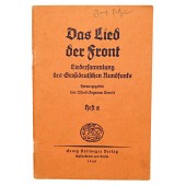 Das Lied der Front - Liedersamling des Großdeutschen Rundfunks, Heft 2