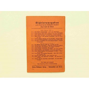 Das Lied der Front - Liedersamling des Großdeutschen Rundfunks, Heft 2. Espenlaub militaria