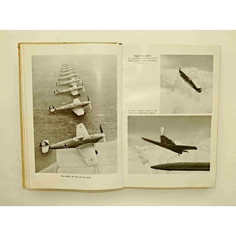 Libro Propaganda sulle attività della Forza Aerea del Terzo Reich -Luftwaffe. Espenlaub militaria