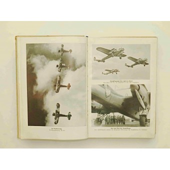 Propagande livre sur les activités de la Force aérienne du Troisième Reich -Luftwaffe. Espenlaub militaria