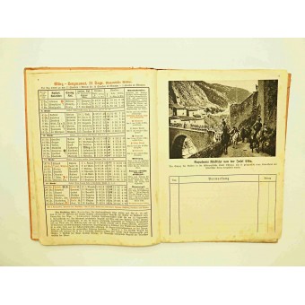 Calendario de soldados 1934. Espenlaub militaria