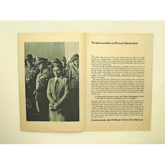Tradition heißt nicht Stillstand utan Verpflichtung : Frauenkundgebung Reichsparteitag Großdeutschland 1938. Espenlaub militaria