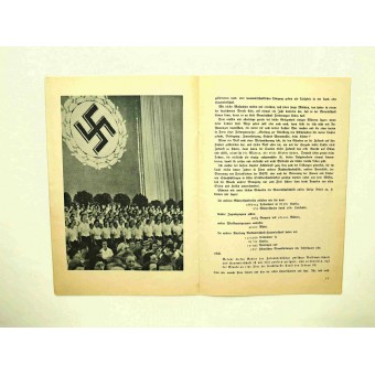 Tradition heißt nicht Stillstand Sondern Verpflichtung: Frauenkundgebung Reichsparteitag Großdeutschland 1938. Espenlaub militaria