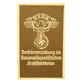 Traffic education in the National Socialist motor corps. Espenlaub militaria