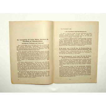 Ley austriaca de 1945 sobre la prohibición del NSDAP. Espenlaub militaria