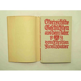 Österreichische Geschichten aus dem Jahr 1933. Nazi-Propaganda. Espenlaub militaria