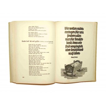 Ein deutsches Hausbuch. Réalisé par le Winterhilfswerk des Deutschen Volkes.. Espenlaub militaria