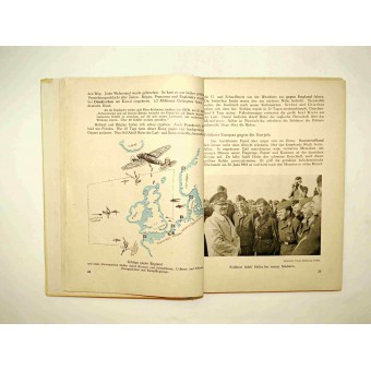 History textbook by Nazis. Espenlaub militaria