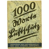 1000 Worte Luftschutz- 1000 mots sur le raid aérien