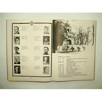 1959 herausgegebenes österreichisches Buch mit den Namen und Fotos der KIA-Soldaten. Espenlaub militaria