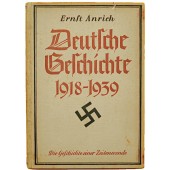German history from 1918 to 1939. NSDAP propaganda book