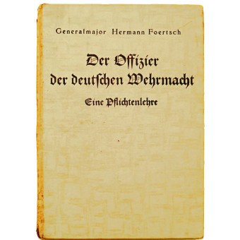 Manual of a German officer. Espenlaub militaria