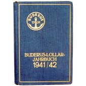 Buderus - Lollar - Catalogue Jahrbuch 1941 / 42