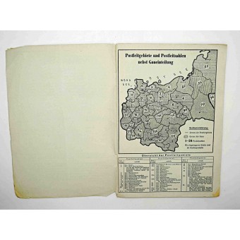 Verzeichnis der Postämter im Gebiet der Reichspost. Espenlaub militaria