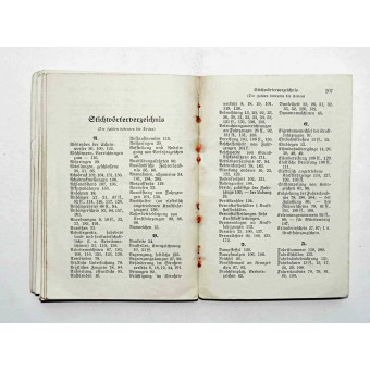 Kolmannen valtakunnan ajo -säännöt vuonna 1937. Espenlaub militaria