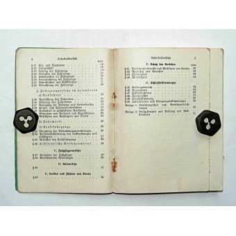 Driving rules of the 3rd Reich in 1937. Espenlaub militaria