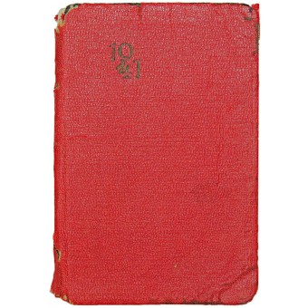 Notizbuch eines deutschen Soldaten 1941. Espenlaub militaria