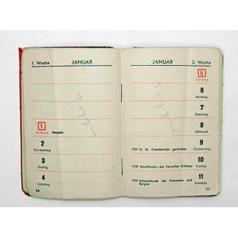 Записная книжка-календарь немецкого солдата. 1941 год. Espenlaub militaria